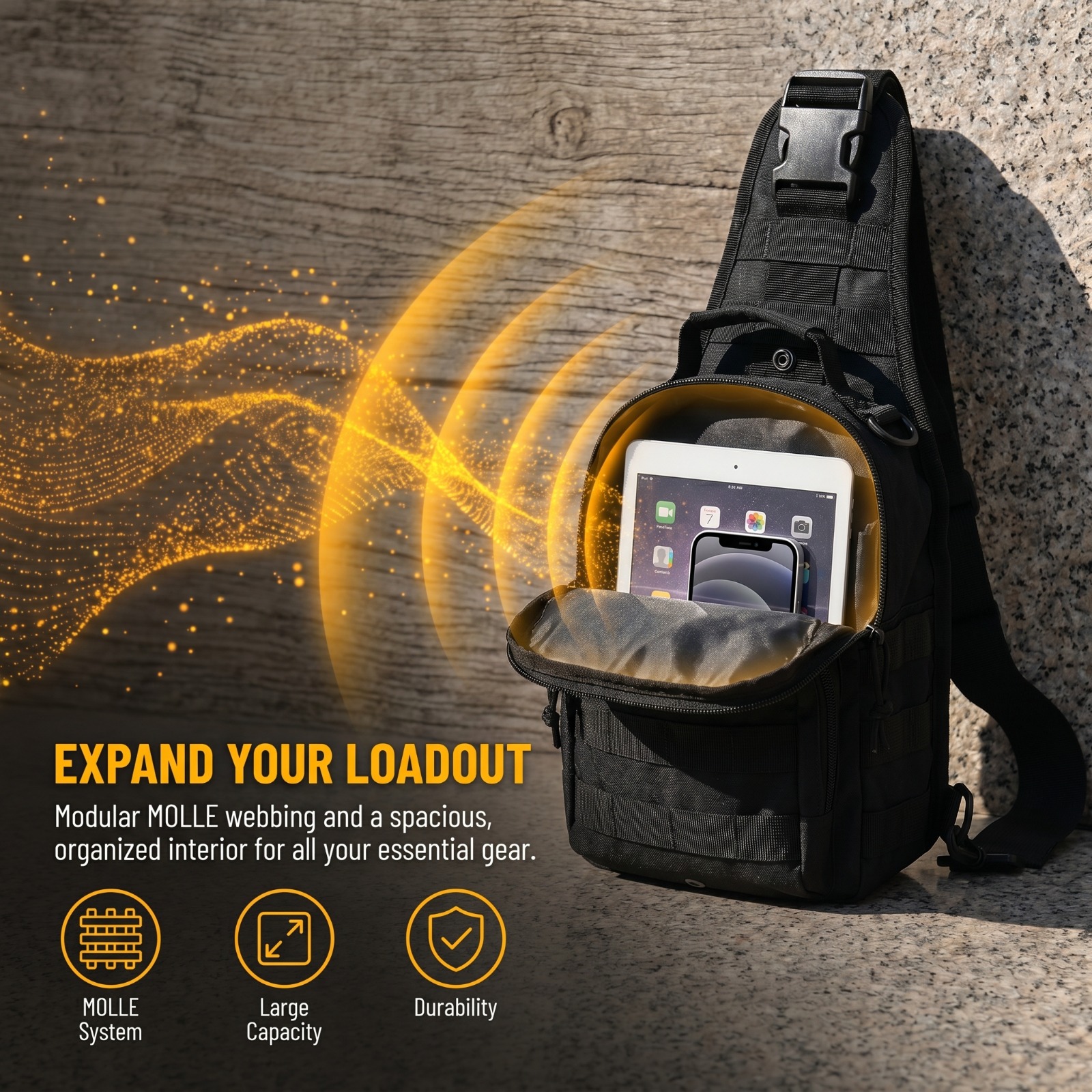Military Tactical Chest Bag Wa - Edc Carry Bag For Men incelemesi ve fiyatı
