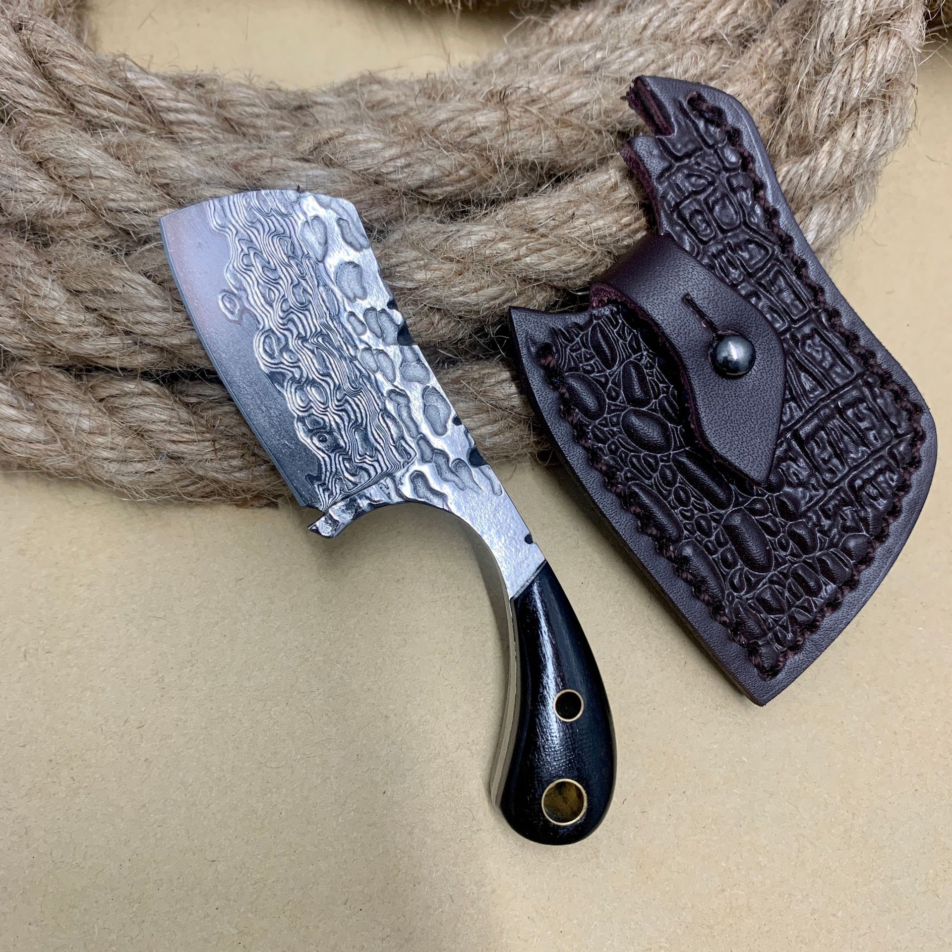 RHON 40MM Mini Full Tang Blade - Edc Pocket Carry Fixed Blade incelemesi ve fiyatı