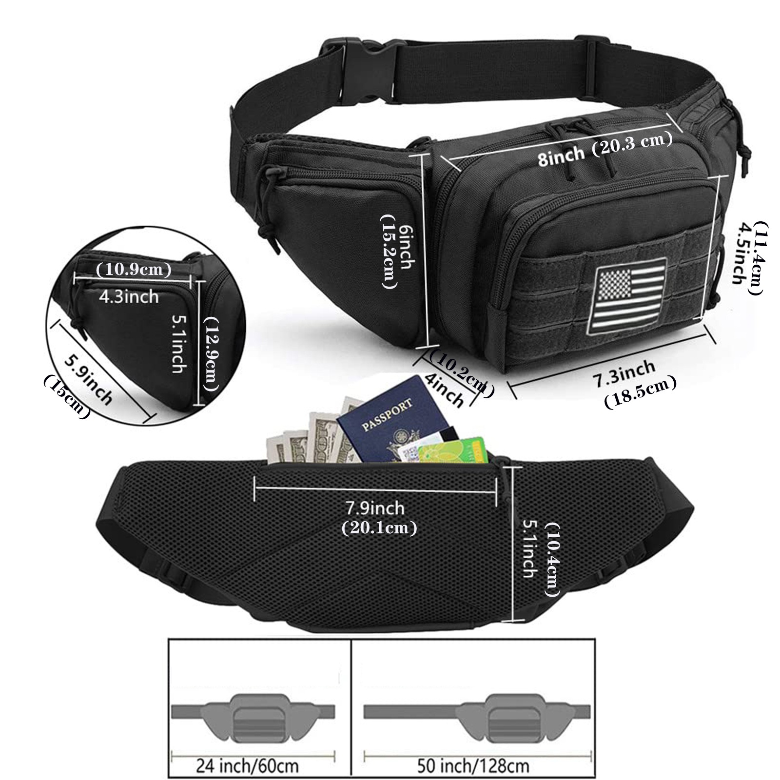 Tactical Fanny Pack Gun Holste - Edc Concealed Carry Holster incelemesi ve fiyatı