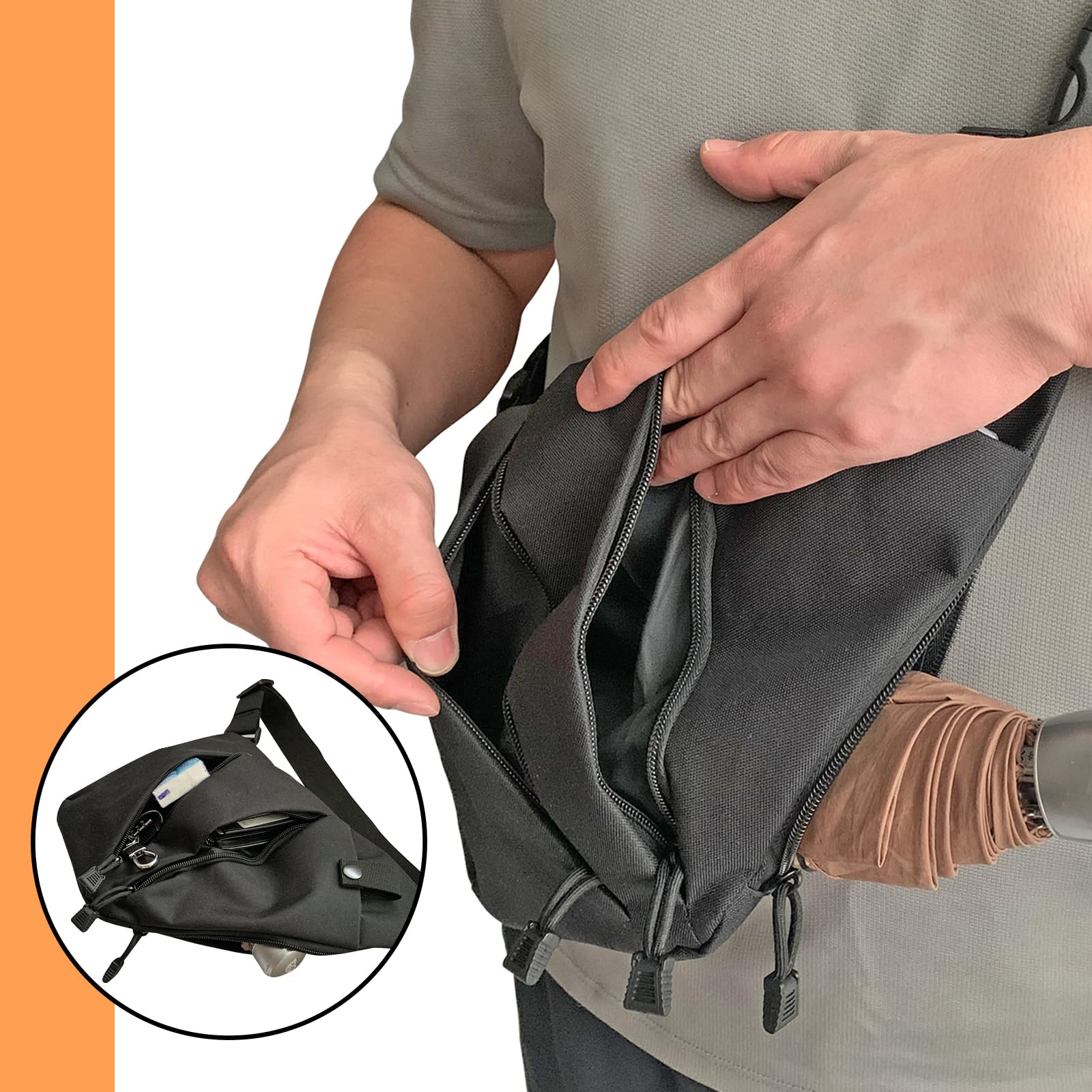 Tactical Crossbody Sling Bag E - Edc Carry Bag For Men incelemesi ve fiyatı
