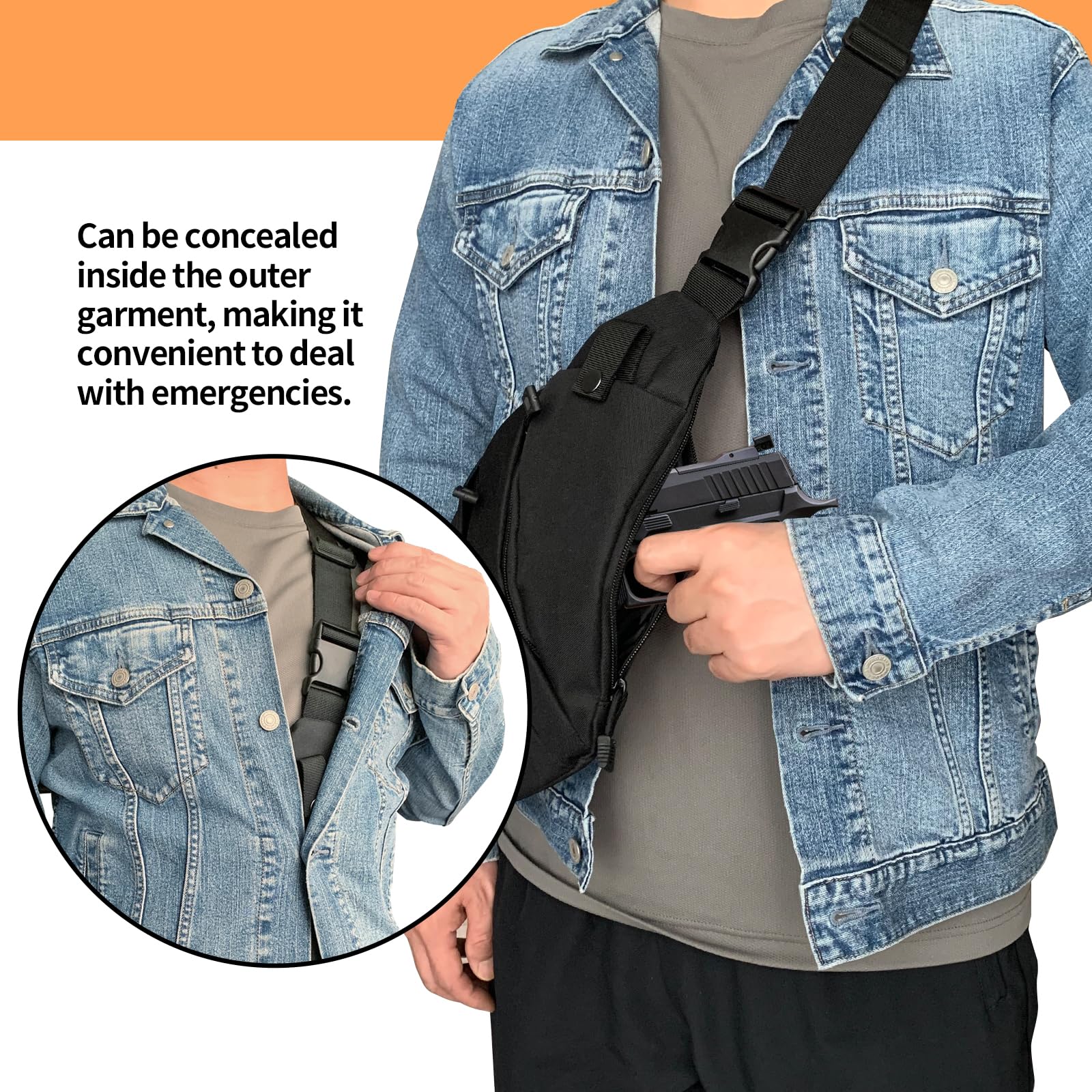 Tactical Crossbody Sling Bag E - Edc Carry Bag For Men incelemesi ve fiyatı
