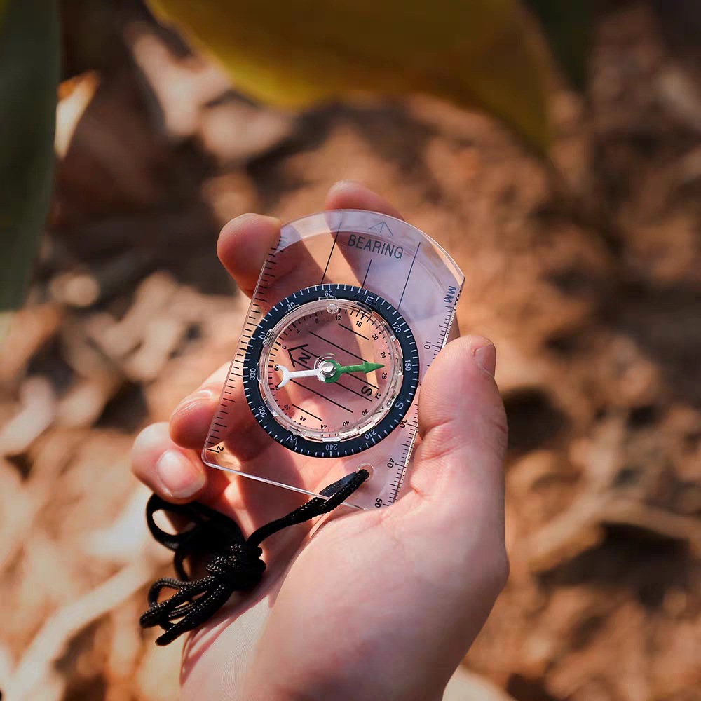1PC Brand New Outdoor Mini Acr - Compass Keychain Mini incelemesi ve fiyatı