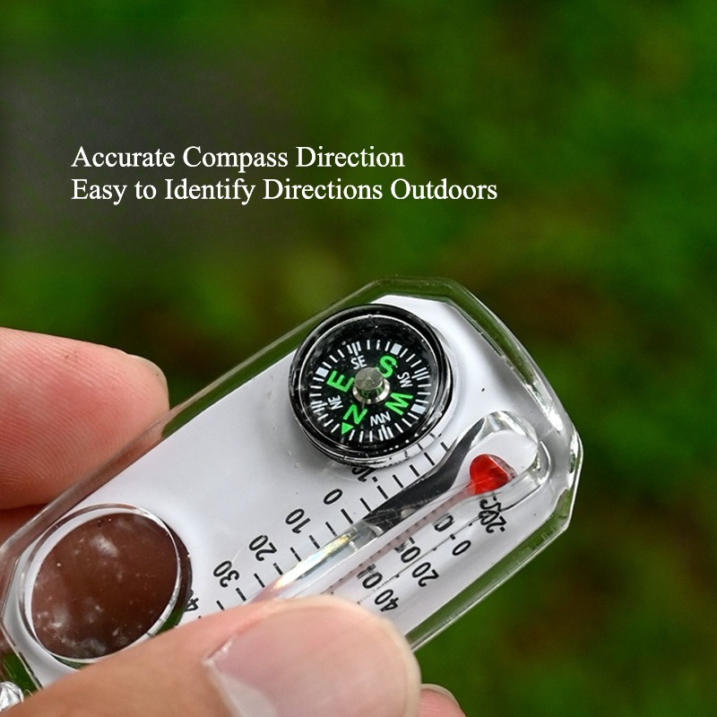 Outdoor Survival Compass Keych - Compass Keychain Mini incelemesi ve fiyatı
