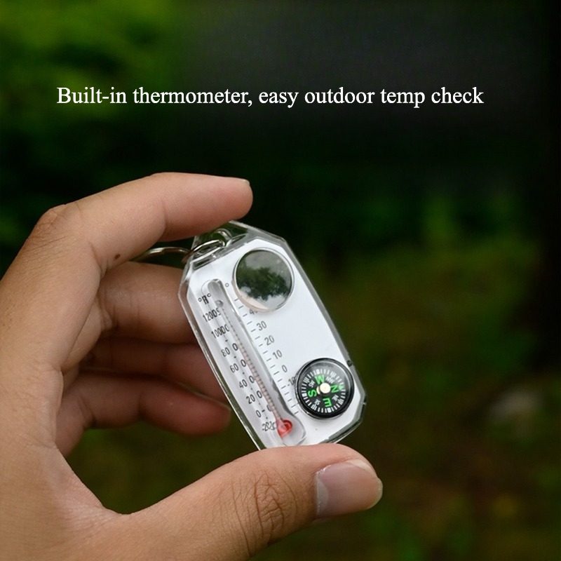 Outdoor Survival Compass Keych - Compass Keychain Mini incelemesi ve fiyatı