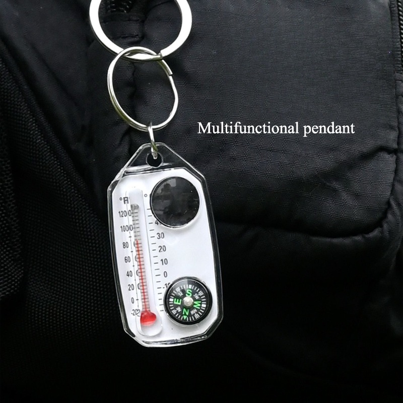 Outdoor Survival Compass Keych - Compass Keychain Mini incelemesi ve fiyatı