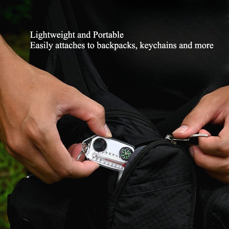 Outdoor Survival Compass Keych - Compass Keychain Mini incelemesi ve fiyatı