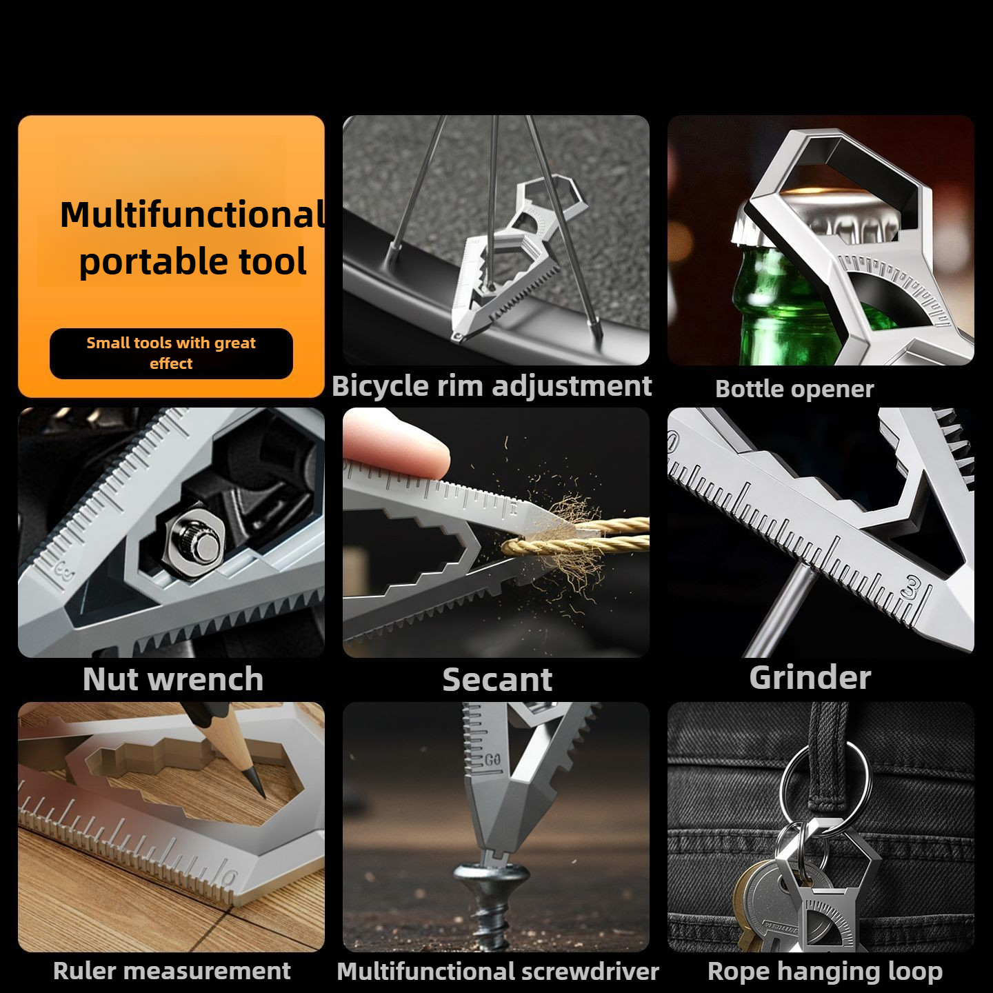 EDC Multitool 10-in-1 Portable - Edc Carry Accessories incelemesi ve fiyatı