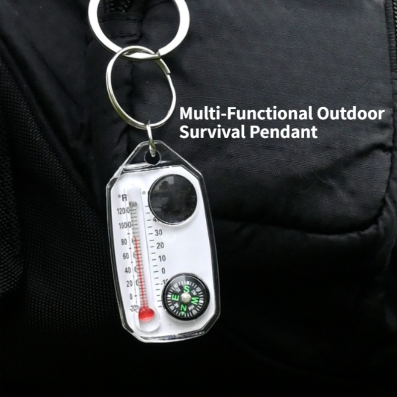 Mini Outdoor Survival Keychain - Compass Keychain Mini incelemesi ve fiyatı