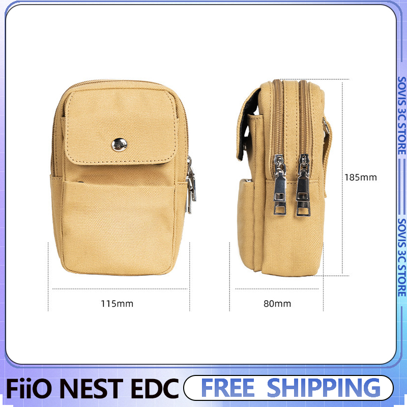 FiiO NEST EDC Storage Bag Port - Edc Carry Accessories incelemesi ve fiyatı
