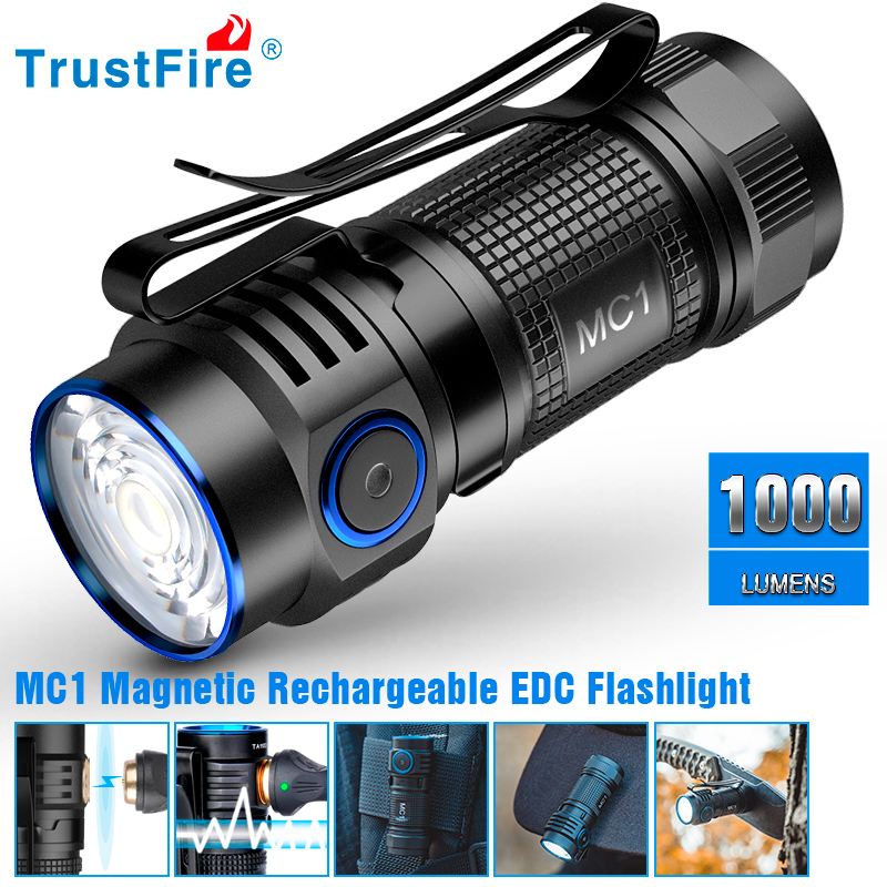 Trustfire MC1 Usb Rechargeable - Edc Every Day Carry おもちゃ incelemesi ve fiyatı